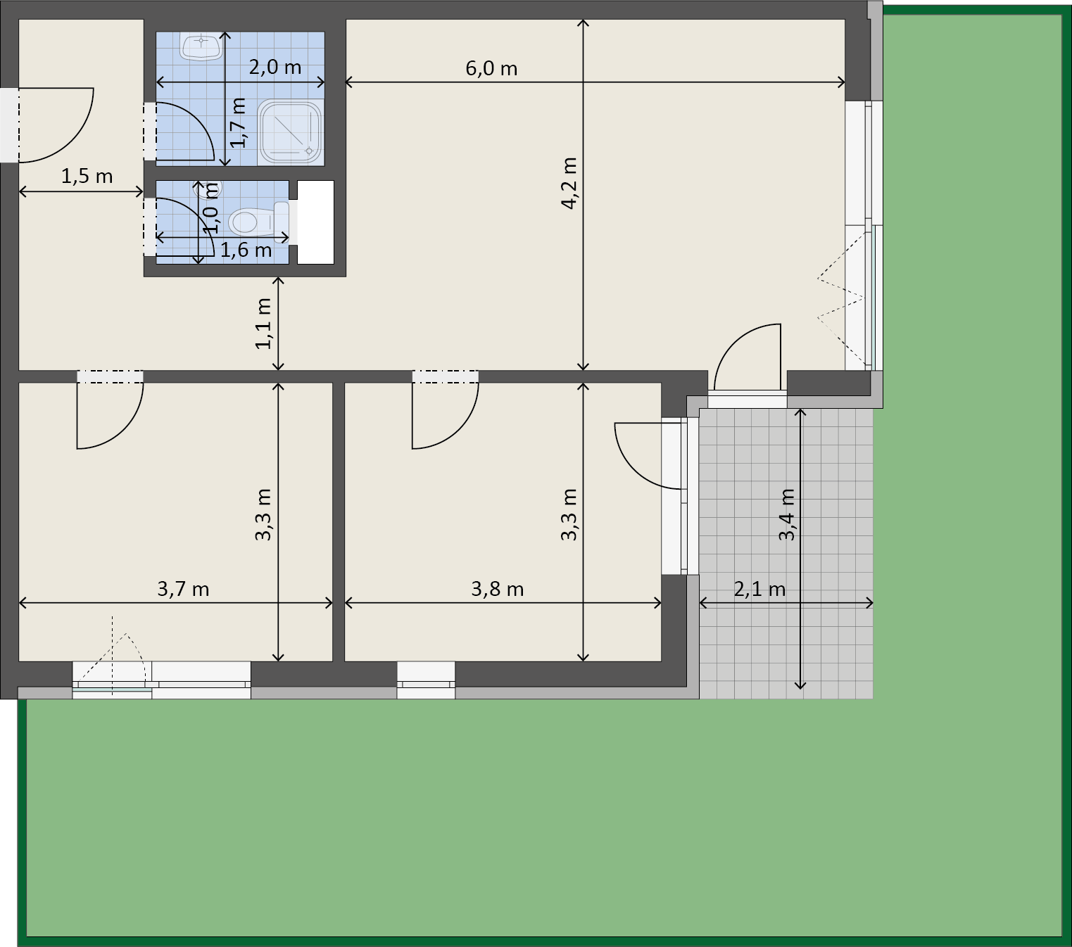 budova_b_patro_1_byt_4_rozmery