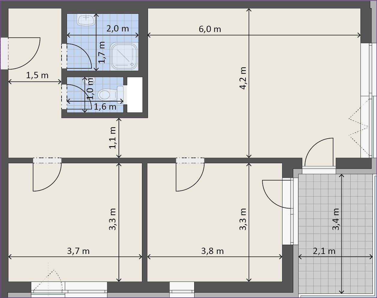 budova_c_patro_2_byt_4_rozmery