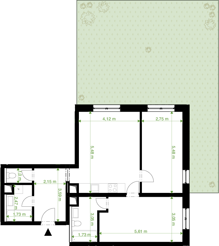 budova_g_patro_1_byt_6_rozmery