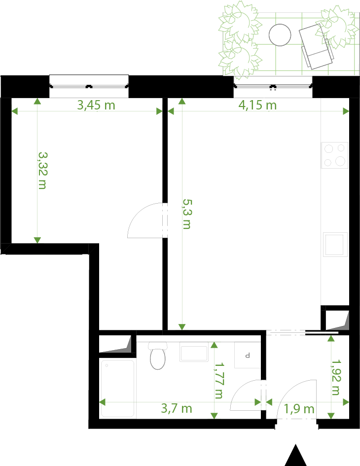 budova_h_patro_2_byt_5_rozmery