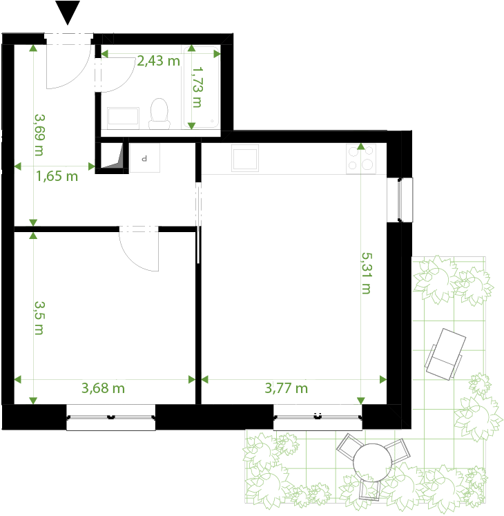 budova_h_patro_4_byt_9_rozmery